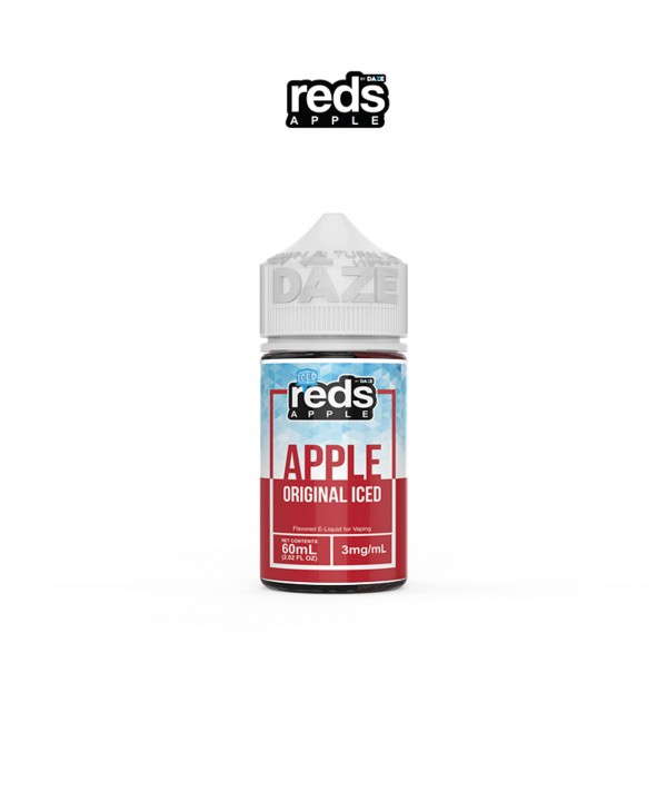 REDS ORIGINAL APPLE ICED BY 7 DAZE E-LIQUID | 60 ML