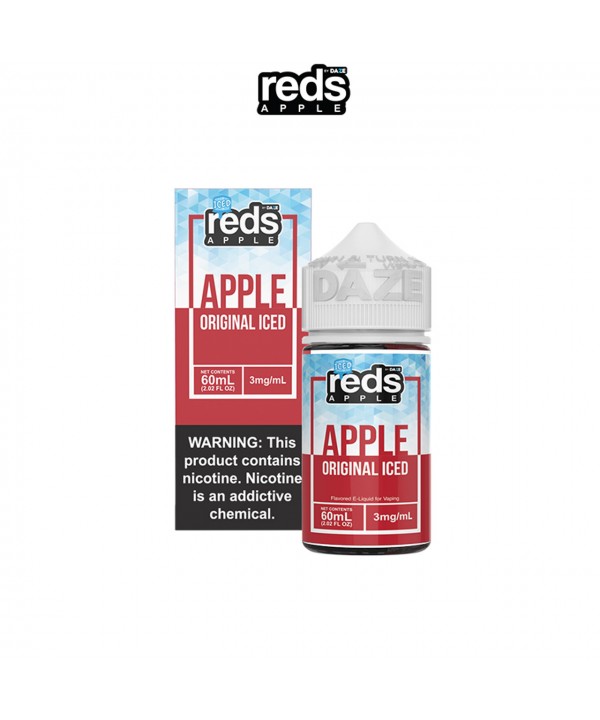 REDS ORIGINAL APPLE ICED BY 7 DAZE E-LIQUID | 60 ML