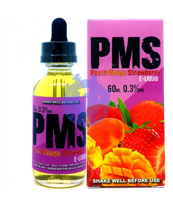 PMS (Peach Mango Strawberry) By Mob Liquid - 60 ML E-Liquid