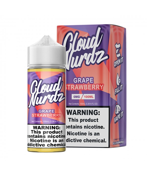 STRAWBERRY GRAPE BY CLOUD NURDZ | 100 ML E-LIQUID