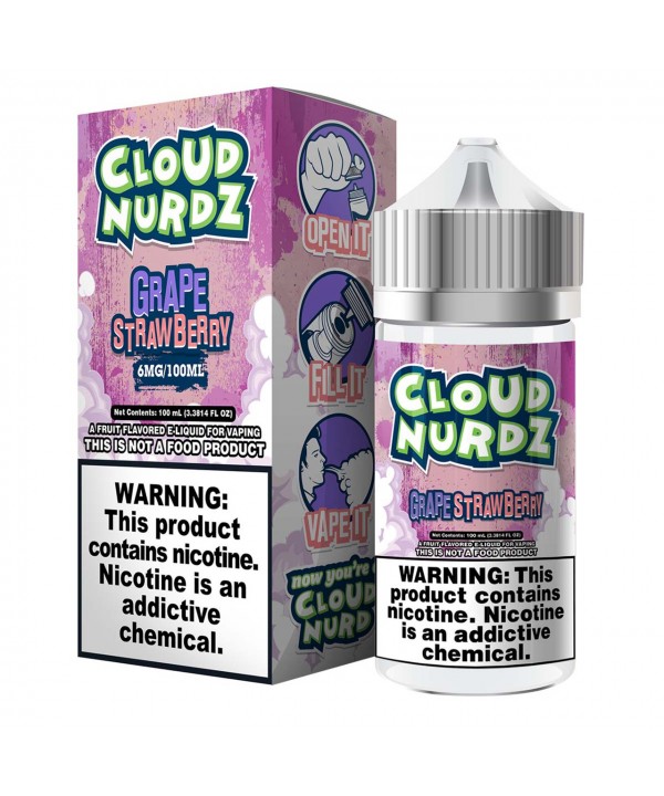 STRAWBERRY GRAPE BY CLOUD NURDZ | 100 ML E-LIQUID