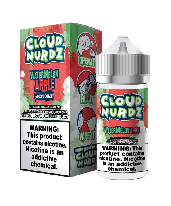 WATERMELON APPLE BY CLOUD NURDZ | 100 ML E-LIQUID