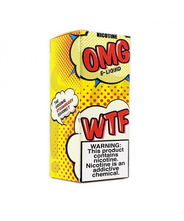 WTF | Strawberry Sour Belt By OMG E-Liquids | 120 ...