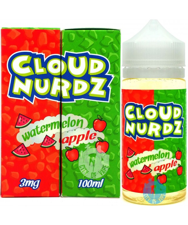 WATERMELON APPLE BY CLOUD NURDZ | 100 ML E-LIQUID