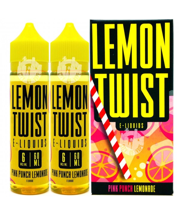 PINK NO. 1 BY TWIST E-LIQUIDS | 60 ML X 2 | FRUIT PUNCH WITH TART LEMONADE FLAVOR E-JUICE