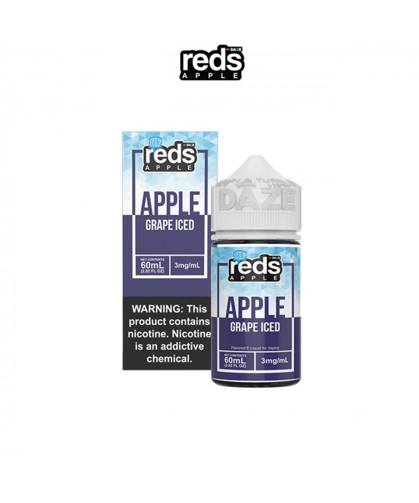 REDS APPLE GRAPE ICED BY 7 DAZE E-LIQUID | 60 ML