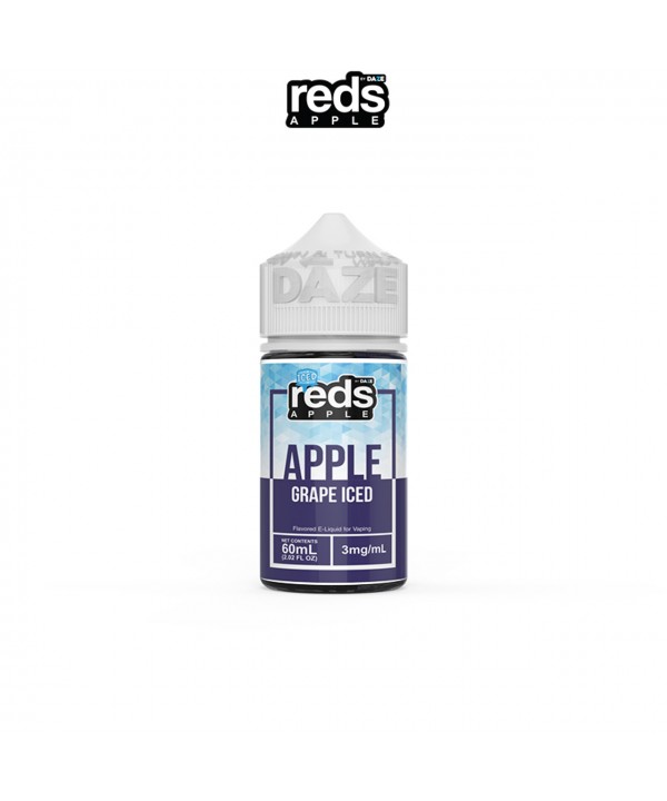 REDS APPLE GRAPE ICED BY 7 DAZE E-LIQUID | 60 ML