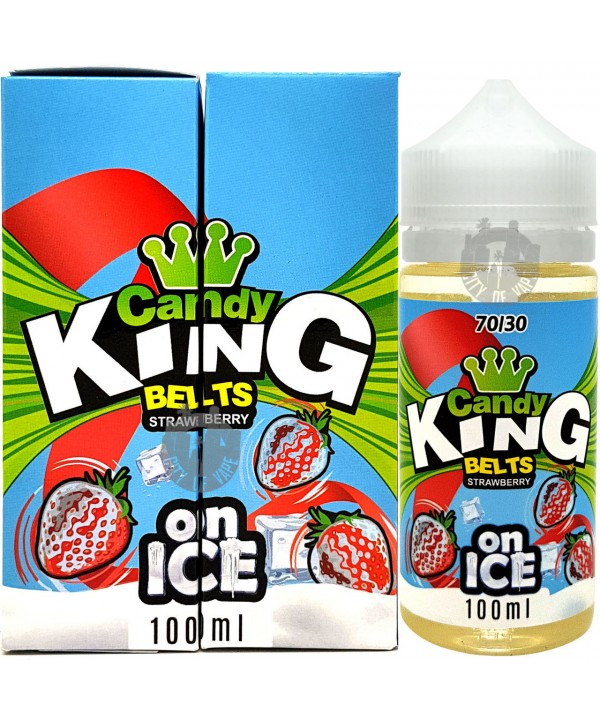 Strawberry Belts On ICE By Candy King - 100 ML