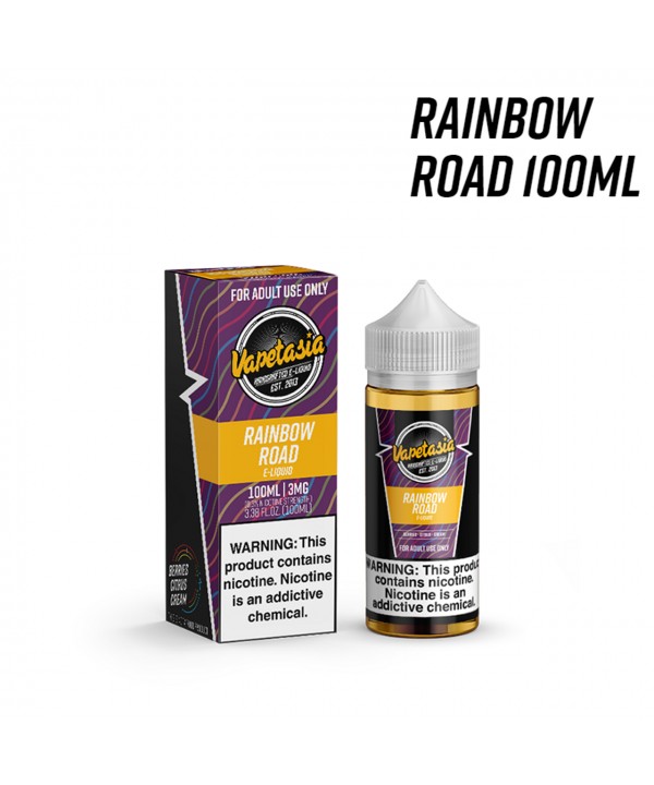 RAINBOW ROAD BY VAPETASIA E-LIQUID | 100 ML CITRUS...