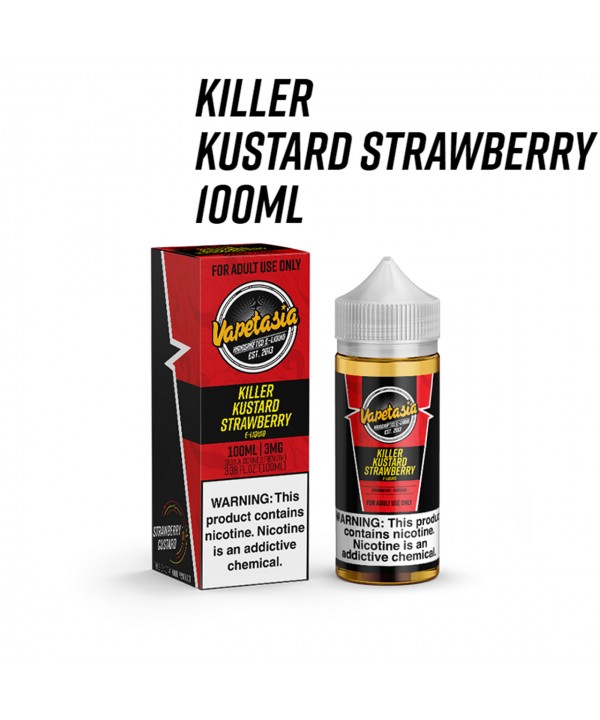 KILLER KUSTARD STRAWBERRY BY VAPETASIA E-LIQUID | ...