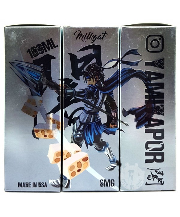 MILKGAT BY YAMI VAPOR | 100 ML SWEET MILK CHOCOLATE NOUGAT FLAVOR E-LIQUID