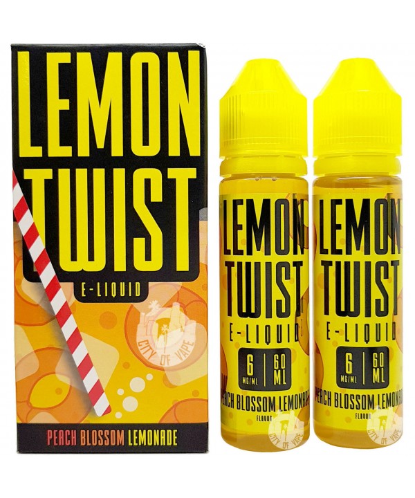 Peach Blossom Lemonade|Lemon Twist By Twist E-Liquid's - 120 ML