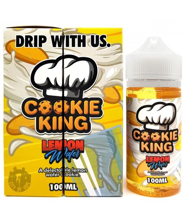 LEMON WAFER BY COOKIE KING | 100 ML E-LIQUID