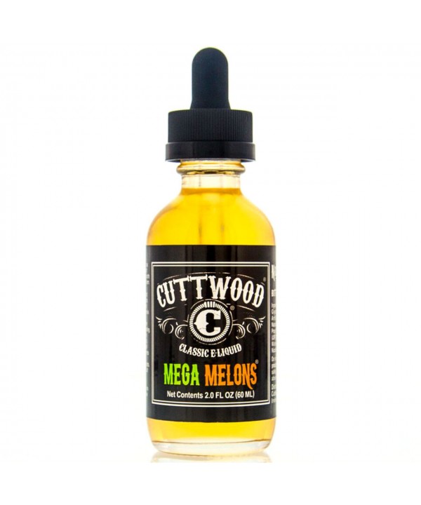 MEGA MELONS BY CUTTWOOD | 60 ML CANTALOUPE MANGO PAPAYA FLAVOR E-LIQUID