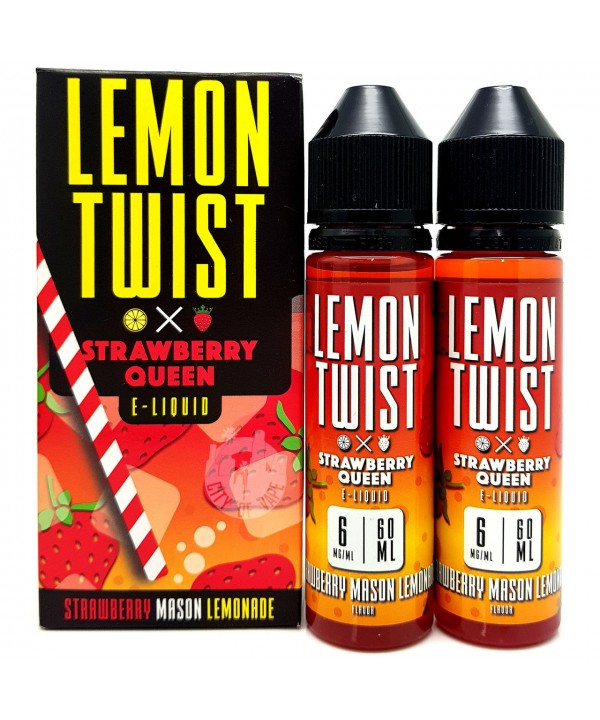 CRIMSON NO. 1 BY TWIST E-LIQUIDS | 60 ML X 2 | VINE-RIPE STRAWBERRY MIX WITH LEMON FLAVOR E-JUICE