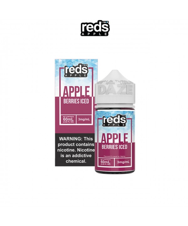 REDS APPLE BERRIES ICED BY 7 DAZE E-LIQUID | 60 ML
