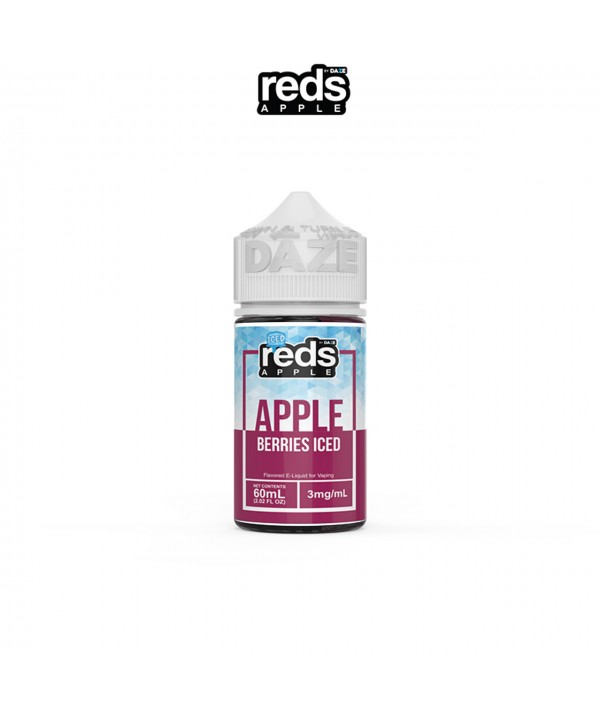 REDS APPLE BERRIES ICED BY 7 DAZE E-LIQUID | 60 ML