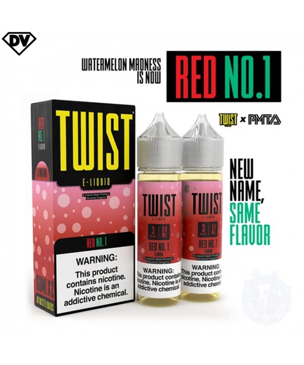 RED NO. 1 BY TWIST E-LIQUIDS | 60 ML X 2 | SWEER R...