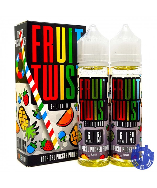 Tropical Pucker Punch|Fruit Twist By Twist E-Liquid's - 120 ML