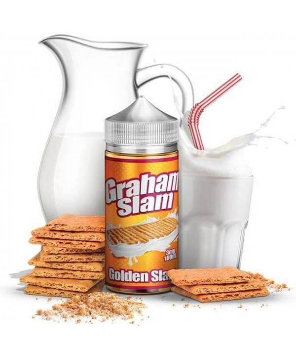 GRAHAM SLAM BY THE MAMASAN | 60 ML DESERT GRAHAM CRACKER CREAM MILK FLAVOR E-LIQUID