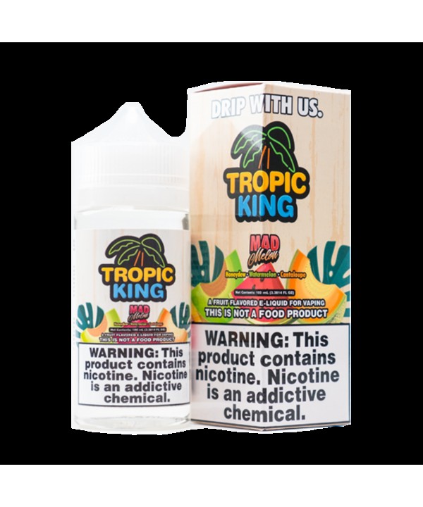 Mad Melon By Tropic King | DripMore | 100 ML E-Liq...