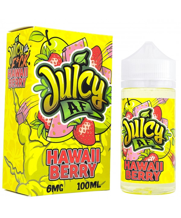 HAWAII BERRY BY JUICY AF E-LIQUID | 100 ML WATERME...