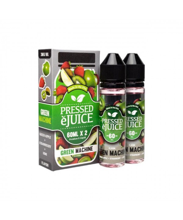 GREEN MACHINE BY PRESSED E-JUICE | 120 ML GREEN AP...