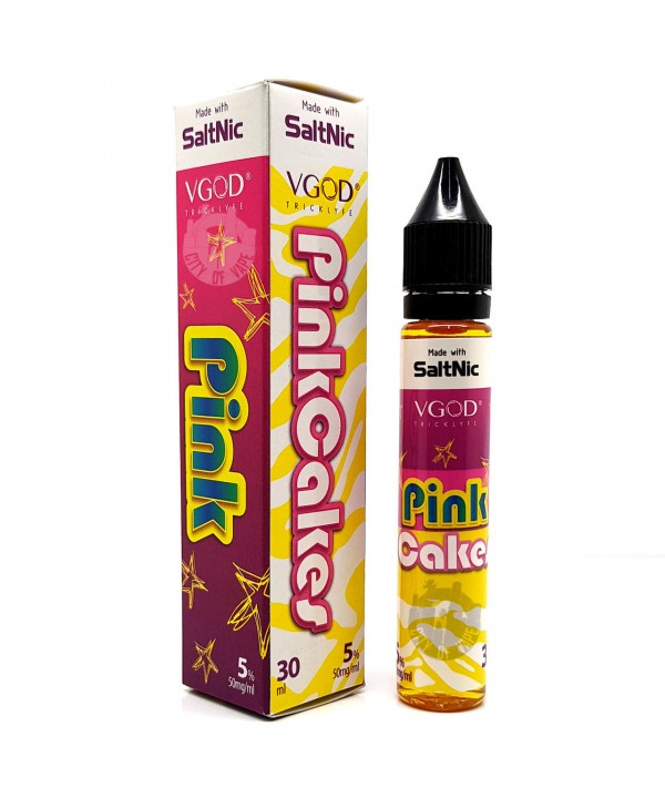 PINK CAKES BY VGOD | SALT NICOTINE | 30 ML PINK CAKES BY VGOD | SALT NICOTINE | 30 ML