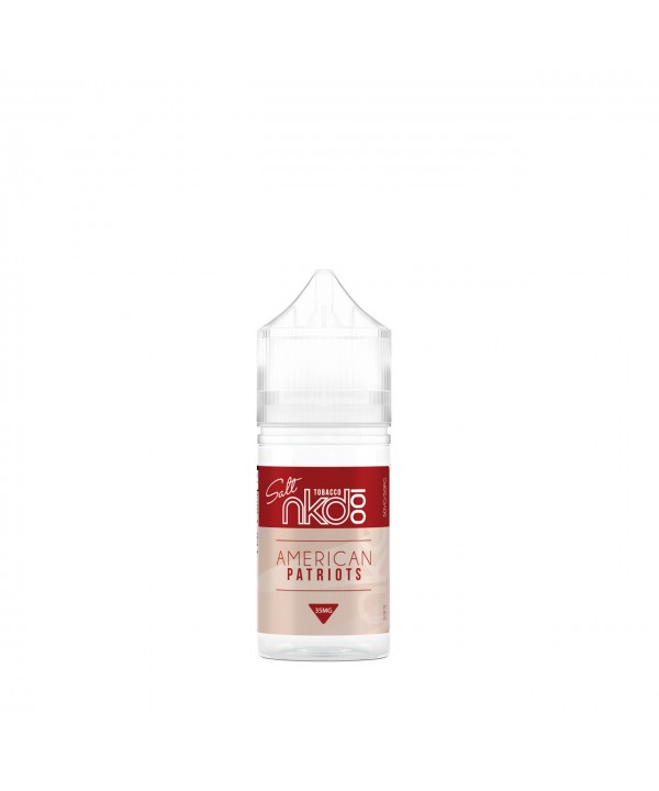 AMERICAN PATRIOTS BY NAKED 100 SALTS | SALT NICOTINE | 30 ML