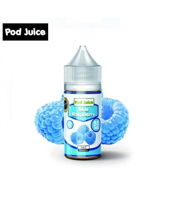 BLUE RASPBERRY BY POD JUICE | SALT NICOTINE | 30 ML