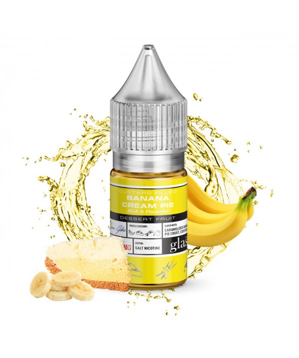 Banana Cream Pie By Glas Basix Nic Salts | Nicotine Salts | 30 ML