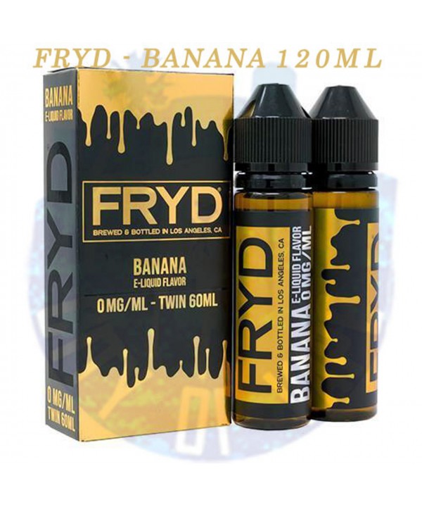 BANANA E-LIQUID BY FRYD | 120 ML