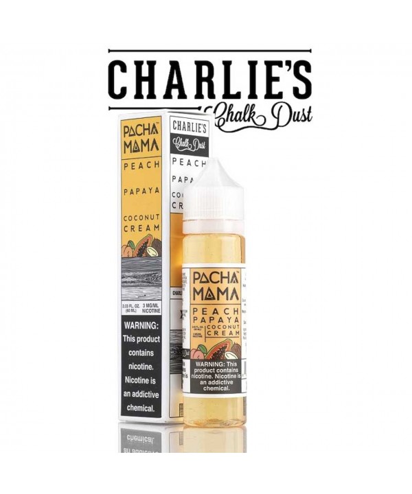 PACHAMAMA'S PEACH PAPAYA COCONUT CREAM BY CHARLIE'S CHALK DUST | 60 ML