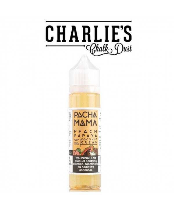 PACHAMAMA'S PEACH PAPAYA COCONUT CREAM BY CHARLIE'S CHALK DUST | 60 ML