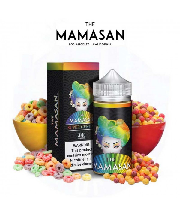 SUPER CEREAL BY THE MAMASAN | 100 ML CEREAL CREAM MILK FLAVOR E-LIQUID