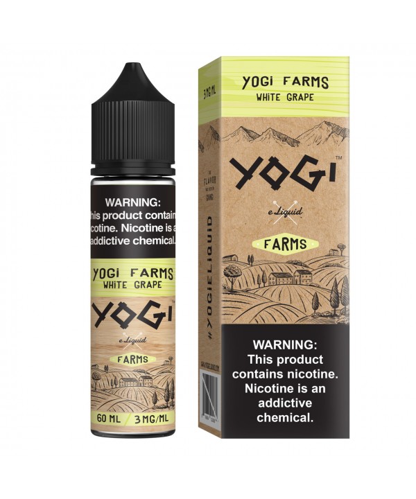 WHITE GRAPE BY YOGI FARMS | 60 ML E-LIQUID