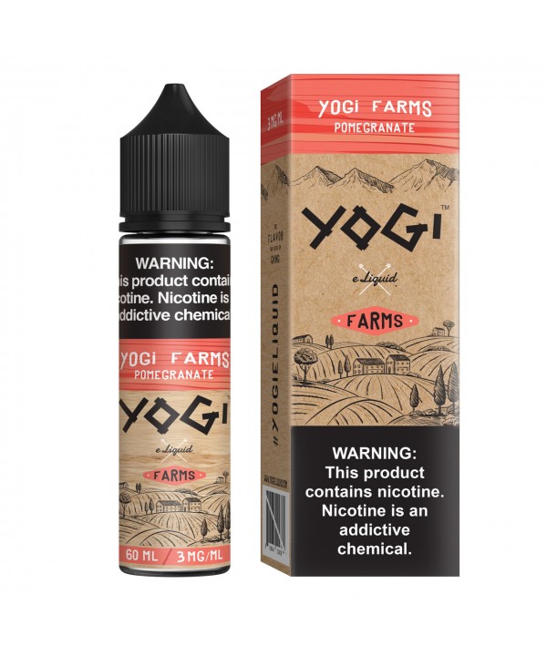 POMEGRANATE BY YOGI FARMS | 60 ML E-LIQUID