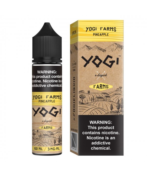 PINEAPPLE BY YOGI FARMS | 60 ML E-LIQUID