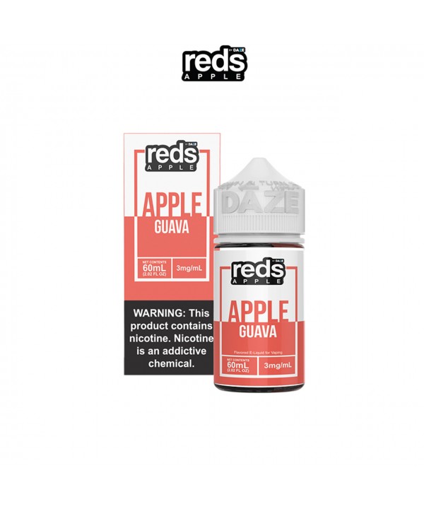 REDS APPLE GUAVA BY 7 DAZE E-LIQUID | 60 ML