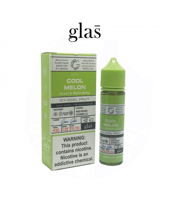 ICY COOL MELON BY GLAS LLC | BASIX SERIES | 60 ML