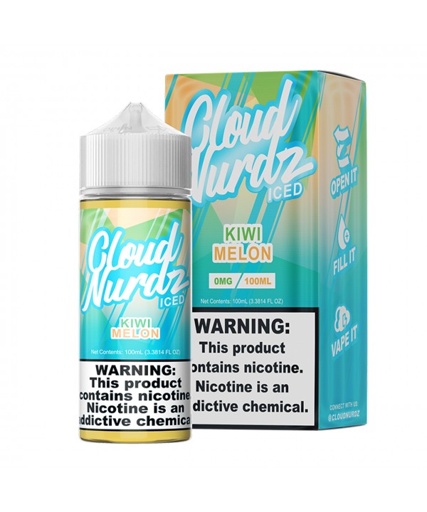 KIWI MELON ICED BY CLOUD NURDZ | 100 ML E-LIQUID