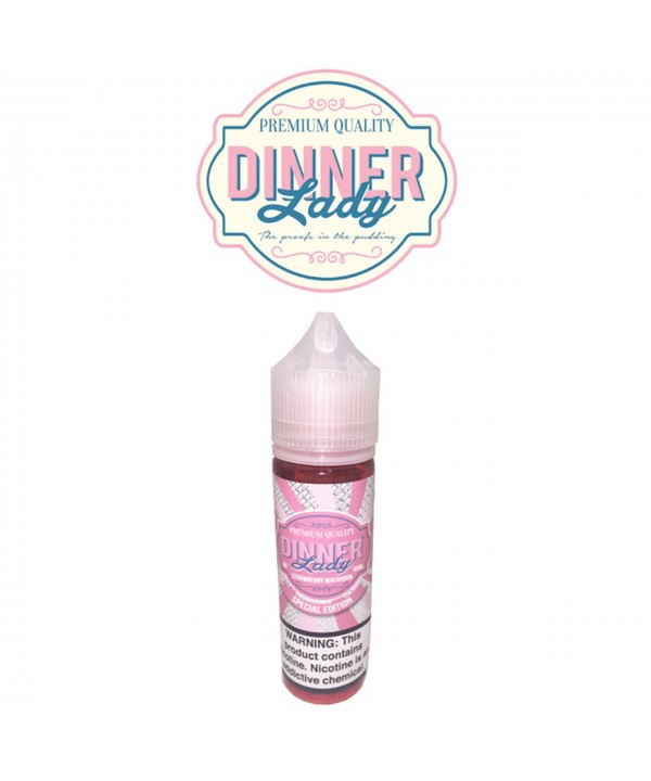 STRAWBERRY MACAROON BY DINNER LADY | SPECIAL EDITION | 60 ML E-LIQUID