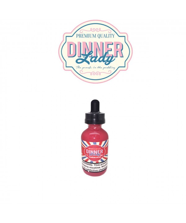 STRAWBERRY CUSTARD BY DINNER LADY | 60 ML E-LQIUID