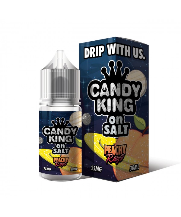 Peachy Rings By Candy King on Salt - 30 ML
