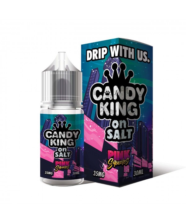 Pink Squares By Candy King on Salt - 30 ML