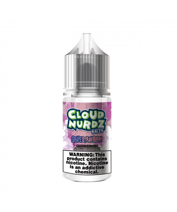 GRAPE STRAWBERRY BY CLOUD NURDZ SALTS | 30 ML SALT NICOTINE