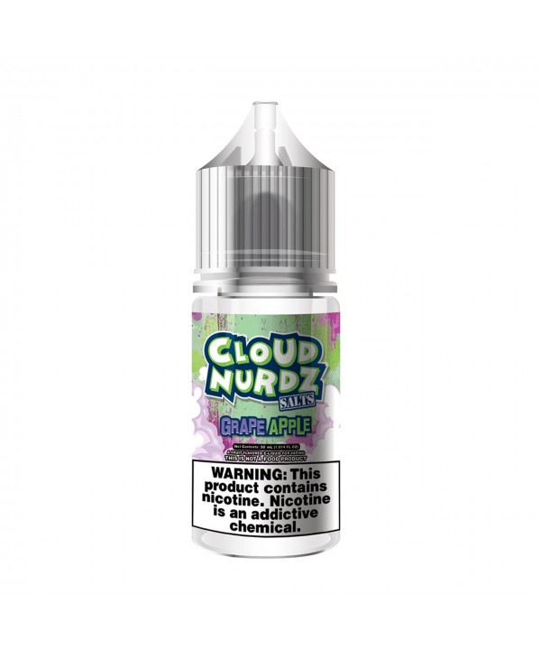 GRAPE APPLE BY CLOUD NURDZ SALTS | 30 ML SALT NICOTINE