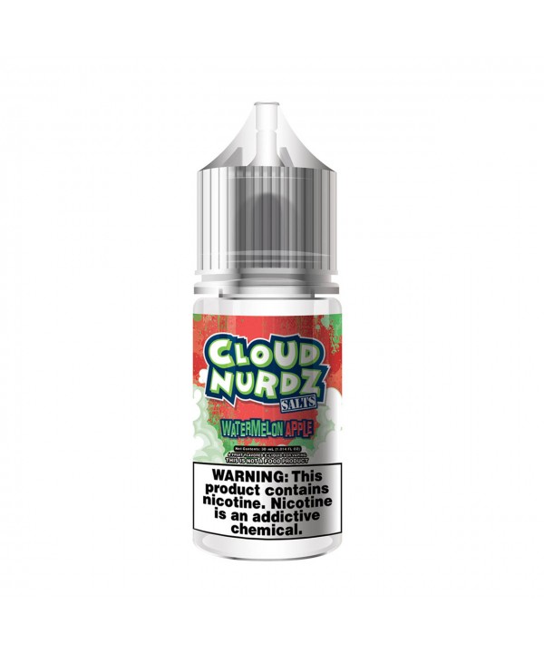 WATERMELON APPLE BY CLOUD NURDZ SALTS | 30 ML SALT NICOTINE