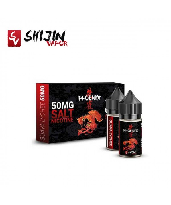 Phoenix "Guava Lychee" Salt Nicotine By Shijin Vapor | 30 ML