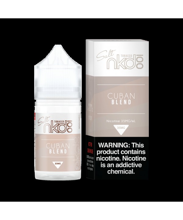 CUBAN BLEND BY NAKED 100 SALTS | SALT NICOTINE | 3...